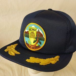 RCMP PRINCE GEORGE Leaves Hat Cap Snapback Vintage 80s police